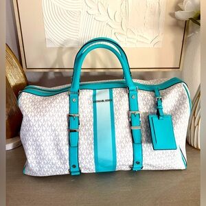 (new) Michael Kors large signature travel bag